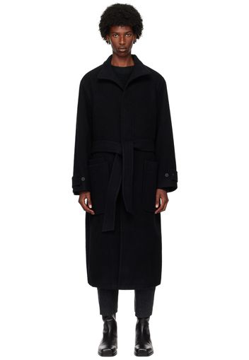 LE17SEPTEMBRE Black High Neck Coat