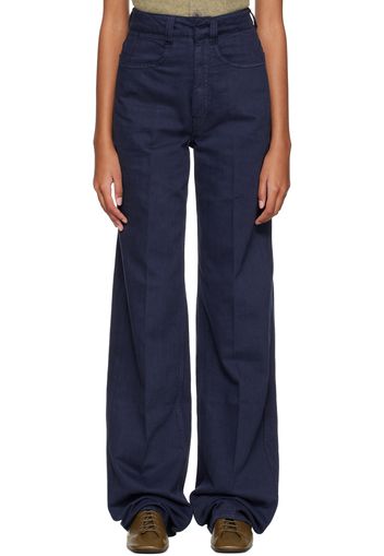 Lemaire, LEMAIRE Indigo High Waisted suitable Jeans