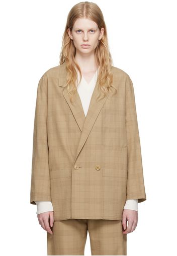 LEMAIRE Brown Workwear Blazer