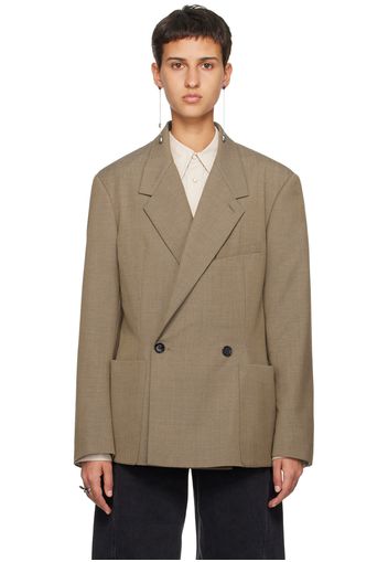 LEMAIRE Beige Soft Tailored Blazer