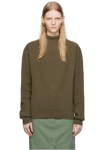 LEMAIRE Green Relaxed Sweater