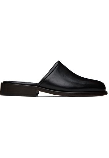 LEMAIRE Black Square Mules