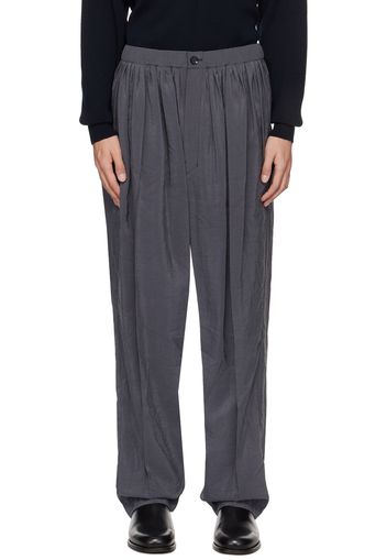 LEMAIRE Gray Relaxed Trousers