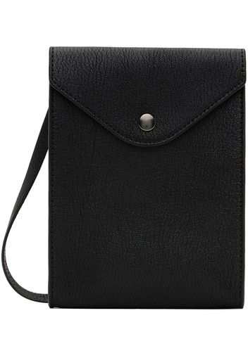 LEMAIRE Black Envelope Strap Pouch