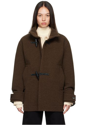 LEMAIRE Brown Loose-Fit Jacket