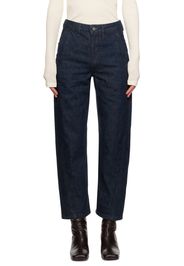 LEMAIRE Indigo Twisted Jeans