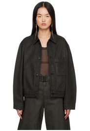 LEMAIRE Black Boxy Denim Jacket