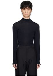 LEMAIRE Black Seamless Turtleneck