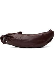 LEMAIRE Burgundy Large Soft Croissant Bag