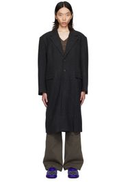 lesugiatelier Gray Tailored Long Coat