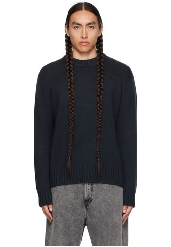 LISA YANG Navy Claude Sweater