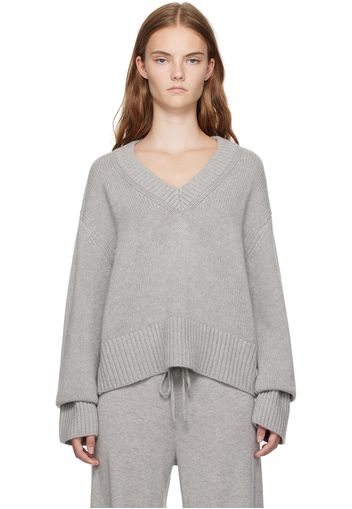 LISA YANG Gray Aletta Sweater