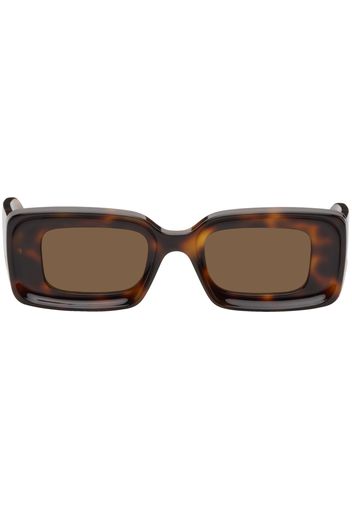 Loewe Tortoiseshell Rectangular Sunglasses