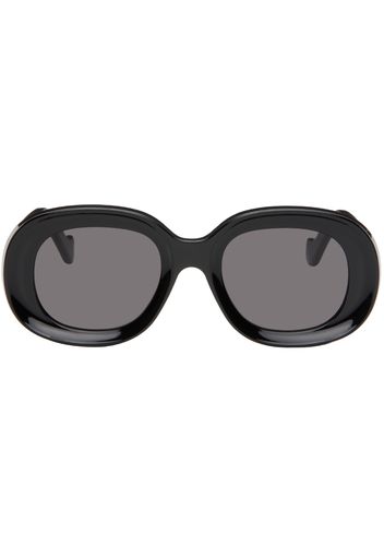 Loewe Black Oval Sunglasses