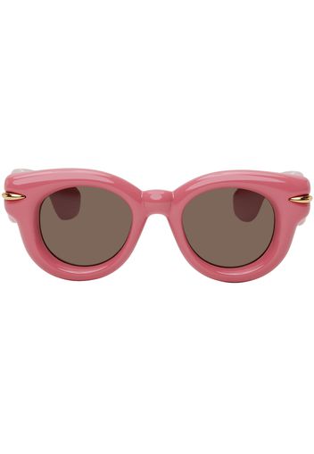 LOEWE Pink Inflated Round Sunglasses