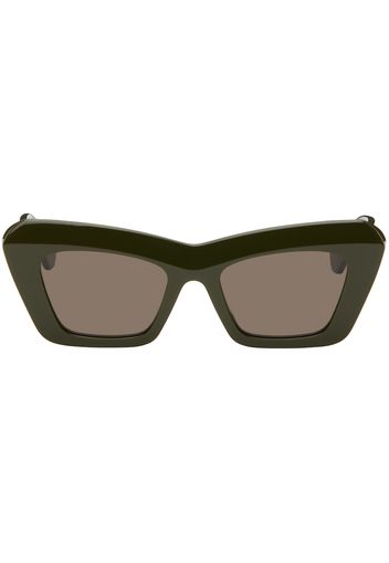 LOEWE Green Anagram Sunglasses