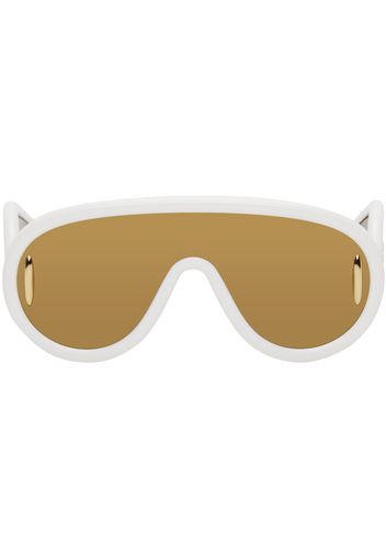 LOEWE White Wave Mask Sunglasses