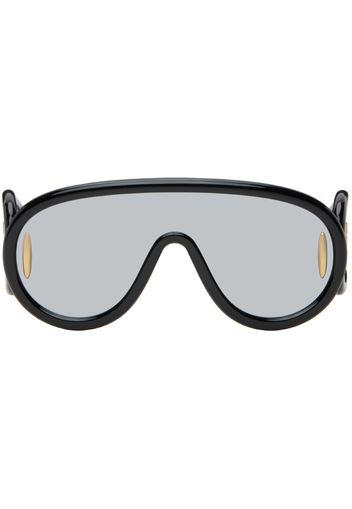 LOEWE Black Wave Mask Sunglasses