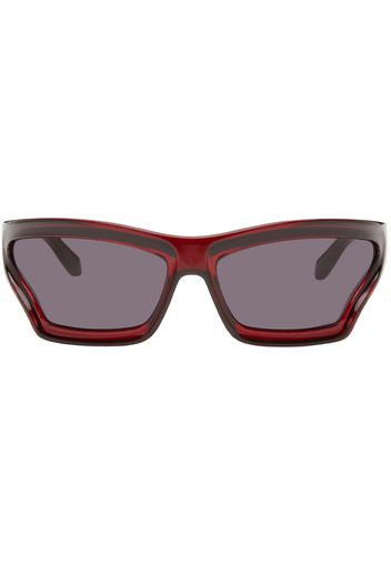 LOEWE Red Arch Mask Sunglasses