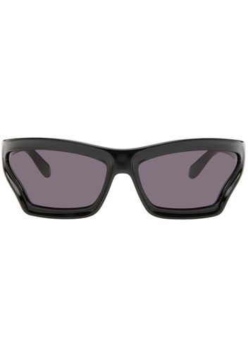 LOEWE Black Arch Mask Sunglassses