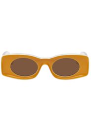 Loewe Yellow & White Paula's Ibiza Sunglasses