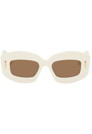 Loewe Off-White Screen Sunglasses