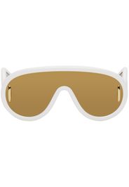 LOEWE White Wave Mask Sunglasses