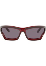 LOEWE Red Arch Mask Sunglasses