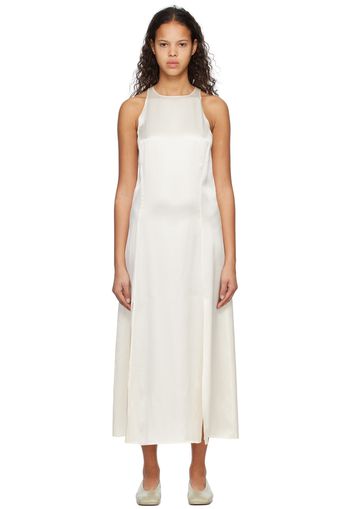 Loulou Studio Off-White Mina Midi Dress