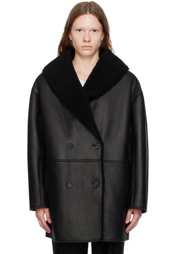 Loulou Studio Black Namo Shearling Jacket