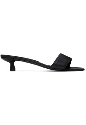 Loulou Studio Black Atrium Mules