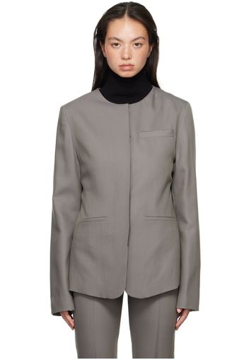 Loulou Studio Gray Lavena Blazer