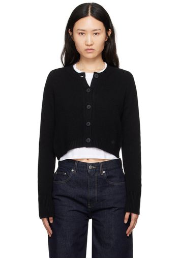 Loulou Studio Black Zephir Cardigan