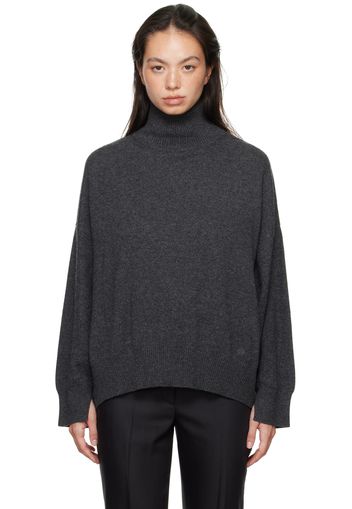 Loulou Studio Gray Murano Turtleneck