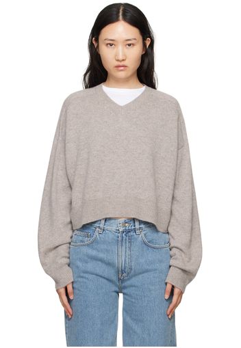 Loulou Studio Taupe Anzor Sweater