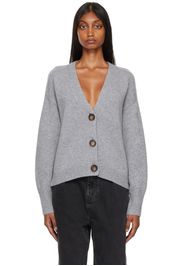 Loulou Studio Gray Zanzibar Cardigan