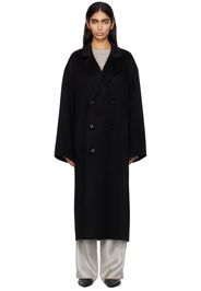 Loulou Studio Black Bonero Coat