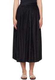 Loulou Studio Black Artemis Maxi Skirt