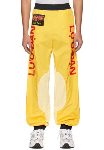 LU'U DAN Yellow Patch Lounge Pants