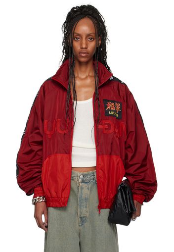 LU'U DAN Red L-D Windbreaker Jacket