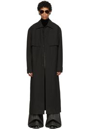 LU'U DAN Black Duster Coat