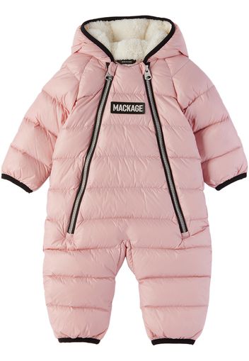 Mackage Baby Pink Bambi Down Snowsuit