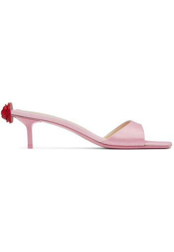 Magda Butrym Pink Square Mules