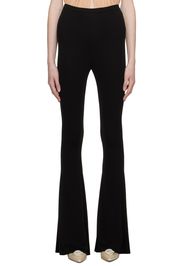 Magda Butrym Black Flared Trousers