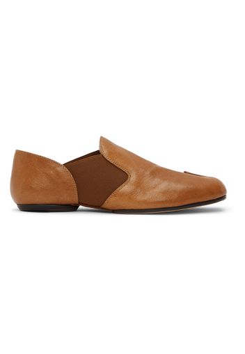 Maison Margiela Tan Elasticized Tabi Loafers