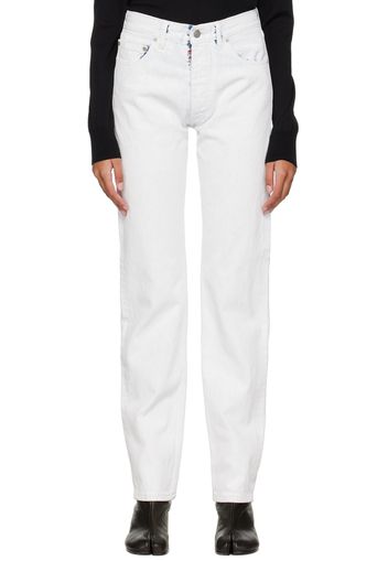 Maison Margiela White Bianchetto Jeans