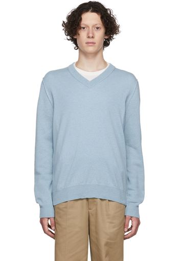 Maison Margiela Blue Cashmere Sweater