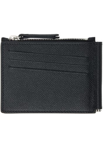 Maison Margiela Black Money Clip Wallet