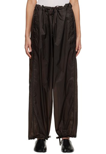 Maison Margiela Brown Loose Trousers