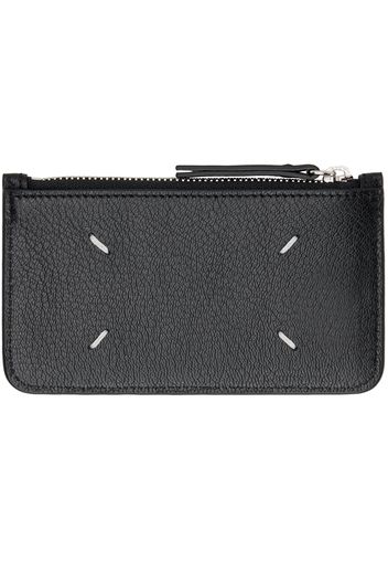 Maison Margiela Black Four Stitches Card Holder